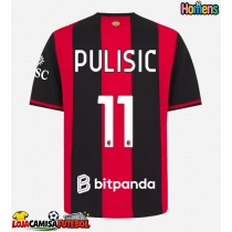 Camisa de Futebol AC Milan Christian Pulisic #11 Equipamento Principal 2026-27 Manga Curta